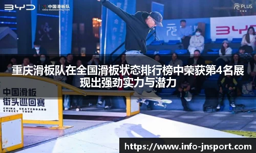 重庆滑板队在全国滑板状态排行榜中荣获第4名展现出强劲实力与潜力